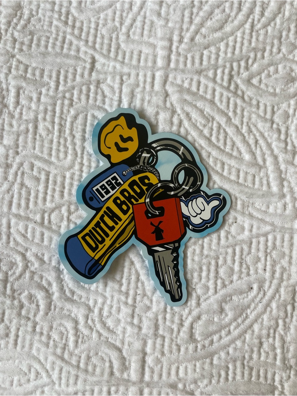 Dutch Bros Blue Sticker